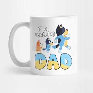 Bluey Animated Movie the walking dad Mug